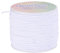 BENECREAT 2mm 50m Corda Elastica Corda Stretch Perline Corda Crafting Stringa Corda (2mm, 50 Yard, Bianco)