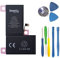 Smartex® Black Label Battery compatible with iPhone X + Toolkitwith Tools - 2716 mAh | 2 Years Guarantee