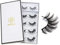 DYSILK Wimpern Fake Lashes - Falsche Wimpern 5 Paare 6D Lashes Künstliche Wimpern Falsche Wimpern Extensions Sets Eyelashes Natürlich Wiederverwendbar | 002-16mm