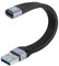 MEIRIYFA Câble USB C type C femelle vers USB 3.0 A mâle, adaptateur de type C femelle vers USB mâle avec transfert de données haute vitesse pour ordinateur portable, banque d'alimentation