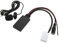 Adattatore per Cavo Audio per Auto, Adattatore per Cavo Audio Stereo RD4 Aux a 12 Pin Bluetooth per Auto, Sostituzione Cavo Aux per Auto per Autoradio RD4 Bluetooth per C2 (con microfono)