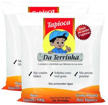 Pack Tapioca Da Terrinha 2x 500g