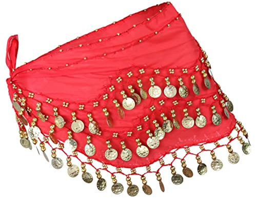 YARNOW bauchtanz hüfttuch Piraten-Accessoires für Frauen hüfttuch für bauchtanz bauchtanzkostüm schwarzes paillettenoberteil Halsketten Bauchtanzrock Tanzschal Quaste Gürtel Zubehör Jacke
