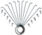 YLME 150mm Fahrrad -Speichen, 36Pcs 50-215 Mm Elektrofahrrad Speichen, 10G 3,0 Mm Durchmesser Motorrad-J-Bend-Speichen + Brustwarzen Für E-Bike-Motorraddreirad,15CM