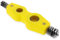 AHQiZFX Car Battery Terminal Cleaning Brush 4 in 1 Anti-Rust Car Battery Cleaning Brush with Steel Wire Machine Parts Anti-Corrosion Cleaning Tools Universal for Automotive and Marine(Yellow)