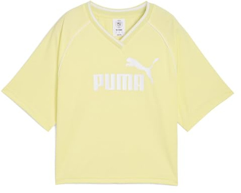 PUMA Women's Ess Relaxed Cropped Football Jersey Jerseys (Pack of 1)