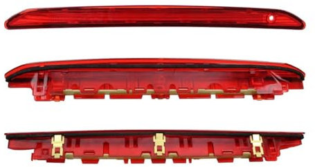 HZ-DESIGN Bremslicht 3. Bremsleuchte für Heckklappe Rot LED kompatibel mit Leon SC ST 5F1 5F5 8