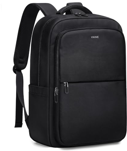 VNINE Zaino Porta PC，Impermeabile Antifurto Zaino per Computer da 15.6 Pollici Notebook da Uomo Scuola,Lavoro o Viaggio