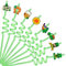 Ynaice 8 Pieces Reusable Drinking Straws Cocktail Plastic Straws St Patricks Day Party Straw St. Patrick's Day Decor Green Curly Straw for Adults Kids Party Favors Irish Festival Supplies