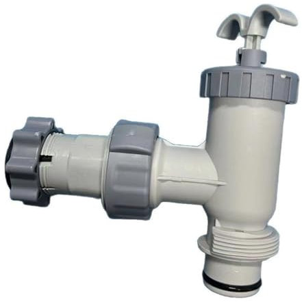 Parti di ricambio per piscine Intex | Set di valvole a stantuffo pompa filtro grande (10747 + 10722) | Compatibile con pompe da 1500, 2500, 4000 GPH e cloratore per acqua salata