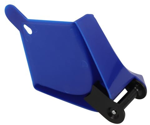 Alipis cales de roue de remorque bloc de roue robuste rampe bloc de calage pour camion bloc de pneu cale de voiture cale du véhicule cale de roue Plastique Blue