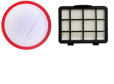 Vacuum Cylinder Filter Replacement for Russell for Hobbs RHCV3101 & RHCV3601 Models, High Efficiency Dust Filtration with Washable Cloth Filter, for RHFILTCV3101-3601