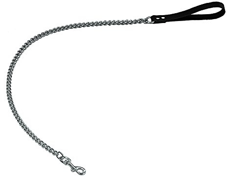 Nobby Kettenleine Professional, Schwarzbraun L: 110 cm, B: 20 mm, 1 Stück