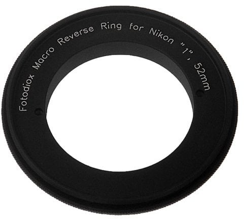 Fotodiox Macro Reverse Ring - 52mm Filter Thread for Nikon 1 Series Mirrorless Camera, V1, J1