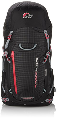 Lowe Alpine Damen Wanderrucksack Alpamayo, Black/Fuschia, 80 x 41 x 41 cm (One Size), 55 Liter, FBP-66-BL