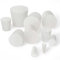 Tuuters 10x Silikonstopfen im Set, Konische Stopfen, Pfropf, Gummistopfen (20 x Ø12 x 8 mm)
