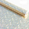KeTian Premium-Tapete, dicke Goldfolie mit Flimmeroptik, als dekorative Wandgestaltung, PVC, pale gold, 0.53m (1.73' W) x 10m(32.8'L)=5.3m2 (57 sq.ft)