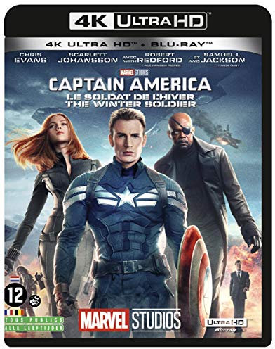 Captain America: The Winter Soldier 4K [Blu-Ray] [Region ] (English audio. English subtitles)