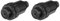 sourcing map Conector Negro Del Compresor De Aire 16mm Diámetro De La Rosca Del Tapón De Aceite Accesorios De Repuesto 2Pcs