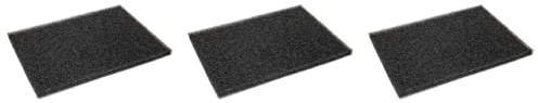 vhbw 3x Schaumfilter kompatibel mit AEG 916014219 LTH8080W, 916014190 LTHWP CH Wäschetrockner