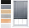 FURNISHED Store vénitien en PVC sur mesure pour la maison et le bureau - Gris - 45 x 150 cm (l x H)