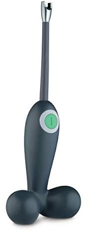 Alessi Firebird 2.0 GV34 B - Encendedor Electrico de Diseño en Resina Termoplástica, Negro