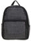 Valigeria.shop Rucksack Damen Mädchen Nieten Casual City Rucksack mit Nieten aus Kunstleder für Reisen Freizeit Arbeit Schule 20 Liter Angebot Reißverschluss Geschenkidee, Schwarz , S