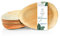 Wiseware Plato de hoja de palma en forma de lágrima, 25 unidades, platos desechables ovalados, diámetro de 17 cm
