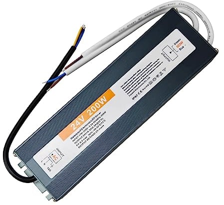 LED Trafo 24V 200W DC Netzteil Outdoor IP67 Wasserdicht Transformateur für LED Streifen