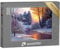 puzzleYOU: Puzzle 2000 Teile „Winterlandschaft mit Fluss, Ölgemälde“ – aus der Puzzle-Kollektion Natur, Kunst & Fantasy