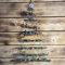 Heaven Sends Wooden Rustic Ladder Christmas Tree Shaped Home Decoration
