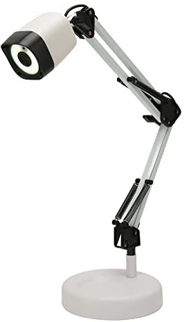 Goshyda Dokumentenkamera, 8 Millionen PX CMOS-Sensor, OCR-Texterkennungsfunktion, Integriertes LED-Licht, Dokumentenscanner mit USB 2.0-Schnittstelle für das Büro