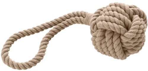 Hundespielzeug Inari S beige, Ø = 6 cm (20 cm Gesamtlänge)