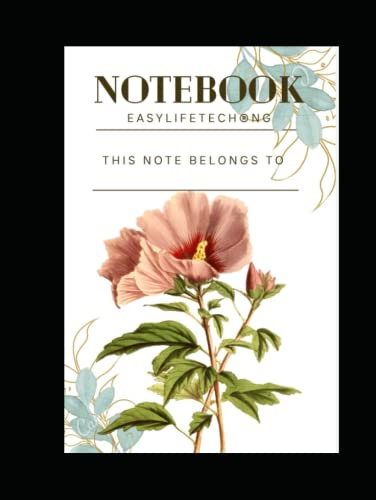 Notebook: Retro styled colorful blank line notebook whiteline