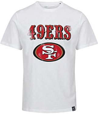 Recovered San Francisco 49ers White NFL Est Ecru T-Shirt - M