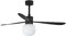 Faro Barcelona 33761-26 - AMELIA L BALL LED Ventilador de techo negro