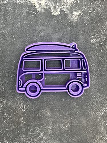 ELACE Ausstechform Fahrzeug Combi – Keksausstecher für Kinder – verschiedene Formen für Kekse, Kuchen, Dekorationen – ideal zum Backen, Basteln, Kinder, Maße: 12 x 12 x 1,5 cm