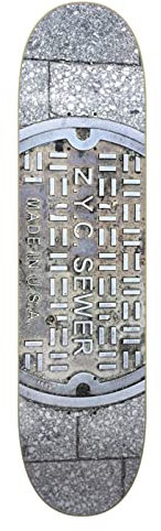 Zoo York City Skateboard Deck, Farbe:Z.y.c. Sewer, Größe:8'