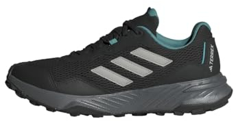 adidas Damen Tracefinder Trail Running Shoes Trailrunning-Schuhe, Core Black/Grey Two/Grey Four, 41 1/3 EU