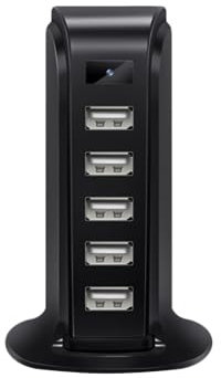 Cargador genérico 5 puertos USB Cámara Full HD WiFi