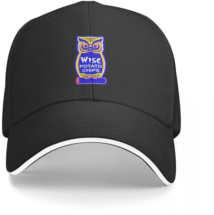 Basecap Wise Potato Chips 70S Logo Design Baseball Cap Snap Back Hat Military Tactical Caps Wanderhut Cap Damen Herren