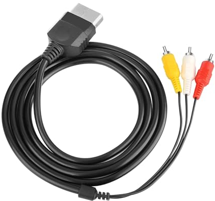 Link-e: Cable de conexión de audio y vídeo compatible con consola Microsoft XBOX de primera generación (no compatible con Xbox 360 o Xbox One)