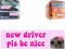 YXRRVING New Driver Please Be Nice Aufkleber, humorvoller Fahranfänger, Autoaufkleber, wasserdicht, einfach anzubringen für neue Fahrer