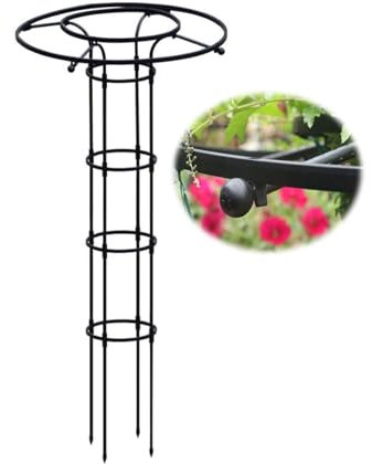 Rankhilfe Obelisk,rankhilfe Clematis,rankhilfen for kletterpflanzen,kunststoffbeschichtetes,Rosen,Tomaten,Kletterpflanzen,Zimmerpflanzen,Gartenpflanzen(Size:210cm/82.7in)