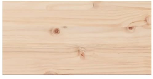vidaXL Dessus de Table 2 pcs 60x30x1,7cm rectangulaire Bois pin Massif, Dessus de Table en Bois, Dessus de Table d'appoint, Dessus de Meuble en Bois