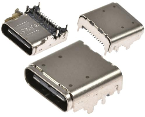 LPUK USB C Port for Asus C202X, C202XA Lenovo S330 Chromebook 81JW, 100e 81QB 2nd Gen MTK, Flex 11 ZA27, Yoga N23 ZA26 - Type-C Replacement Charging DC Connector Power Jack Socket