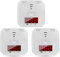 Kavolet 3er-Pack Kohlenmonoxid melder CO-Melder Gasmelder Kohlenmonoxid-Alarm tragbarer CO-Alarmmelder-Monitor mit digitaler LCD-Anzeige, Ton- und Lichtalarm für Haus, Küche, Restaurant, Hotel, Büro