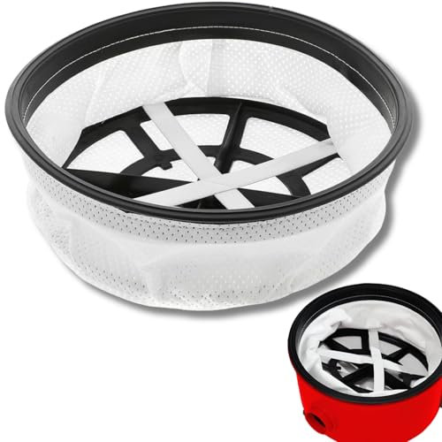 UTIZ 12 Microfibre Cloth Round Bucket Filter for Numatic Henry Hetty James Vacuum Cleaners Henry Hover Attachments (12 Round Cloth Filter)