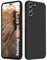 ISOI - Cover per Samsung Galaxy S21 FE 5G, Custodia Morbida in Silicone Liquido, Protezione Completa Antiurto Ultra Sottile per il Corpo - Nero