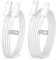 Cable iPhone USB C 1M+2M 2Pack[Certifié MFi], Cable USB C vers Lighting Cable Chargeur USB c Cable Charge Rapide Câble Lighting 2M Fil iPhone Cordon USBC pour 14/13/12 Pro Max/11/XS/XR/8/7/6/SE/iPad